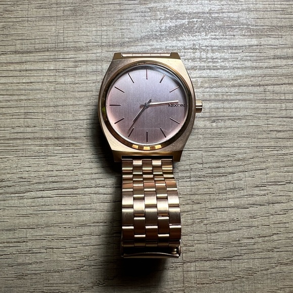 Women’s Gold Nixon Minimal Watch - Picture 4 of 5